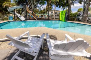Bazén v ubytování Motueka TOP 10 Holiday Park nebo v jeho okolí