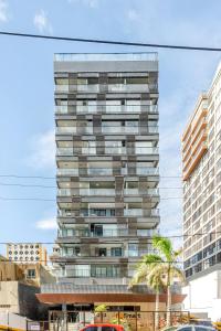 O edifício em que o apartamento se localiza
