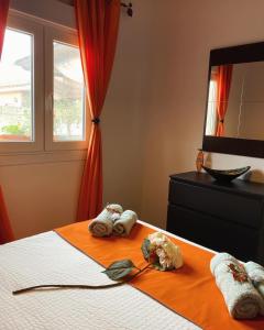Ein Bett oder Betten in einem Zimmer der Unterkunft Villa Daita 1