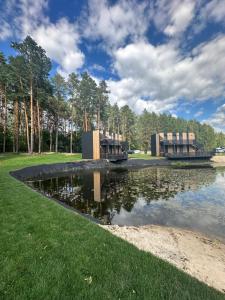 Naturlandskabet i nærheden af lejligheden