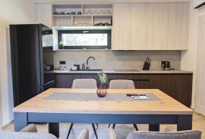 Køkken eller tekøkken på Zona 57 Apartamenty Okuninka