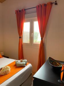 Ein Bett oder Betten in einem Zimmer der Unterkunft Villa Daita 1