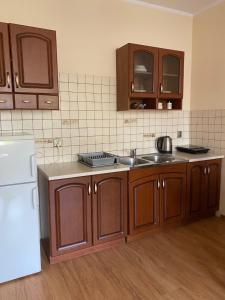 Kuchyň nebo kuchyňský kout v ubytování Pokoje Sylwia z aneksami kuchennymi w każdym pokoju