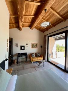 Postel nebo postele na pokoji v ubytování Podere l'Alfina B&B - Bio Agriturismo