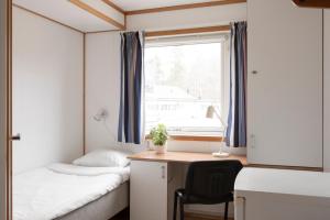 Postel nebo postele na pokoji v ubytování Smart Hotels