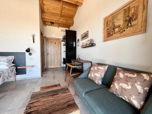 Posezení v ubytování Podere l'Alfina B&B - Bio Agriturismo