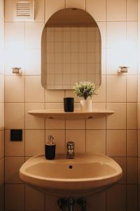 Koupelna v ubytování Apartment am Annaweiher