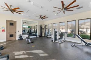 Γυμναστήριο ή/και όργανα γυμναστικής στο Golfers Dream Home Pool and Spa at PGA West Signature Putting Green Course