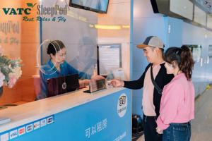 VATC スリープ ポッド ターミナル 2の宿泊客