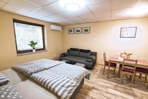 A seating area at Nice accommodation in Mikulov