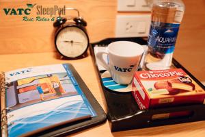 VATC スリープ ポッド ターミナル 2にあるコーヒーまたはお茶