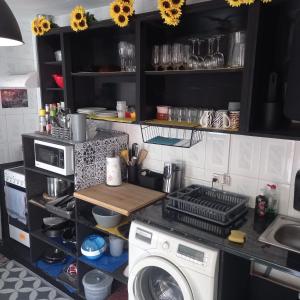 Dapur atau dapur kecil di Chalet vintage