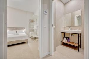 Ένα ή περισσότερα κρεβάτια σε δωμάτιο στο Apartamentos Panda By Clabao