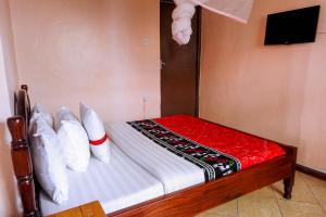 Postel nebo postele na pokoji v ubytování Westend Motel