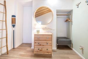 Koupelna v ubytování B&B La Volpe
