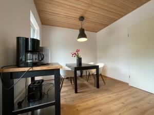 Kuchyň nebo kuchyňský kout v ubytování Dill Apartment Pleinfeld am Brombachsee I