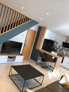 Et tv og/eller underholdning på Etaples maison de ville , maison de pêcheur