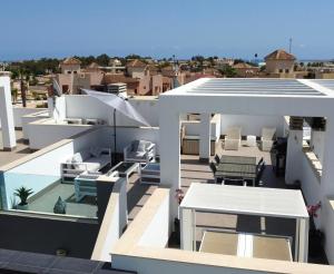 Balkón alebo terasa v ubytovaní Torrevieja - Punta Prima Penthouse OASIS BEACH VII