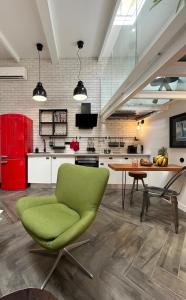 Kuchyň nebo kuchyňský kout v ubytování Casa Hugo City center