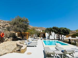 Πισίνα στο ή κοντά στο Stone Built Villa Ferretti