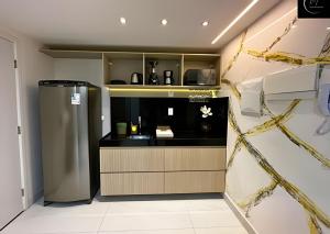 A cozinha ou cozinha compacta de LM Unity Cabo branco
