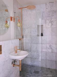 Et badeværelse på Villa Solgården