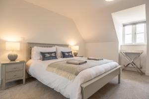 Voodi või voodid majutusasutuse The Middle House by Big Skies Cottages toas