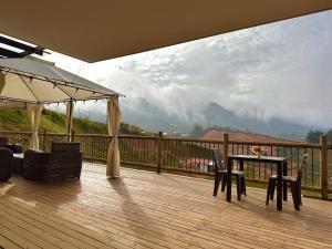 Nespecifikovaný výhled na hory nebo výhled na hory při pohledu z bed and breakfast