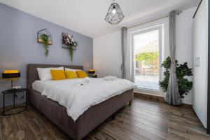 Posteľ alebo postele v izbe v ubytovaní Villa La Pieda