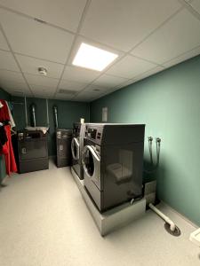 Fitness centrum a/nebo fitness zařízení v ubytování Bergen Hostel Montana + 37 fotografií