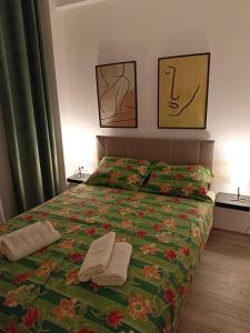 Postel nebo postele na pokoji v ubytování Apartman Zoja