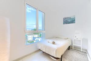 Postel nebo postele na pokoji v ubytování Pool&Beach Apartment Calafell by VM Group