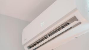 an overhead view of an air conditioner at CH Barco in Madrid