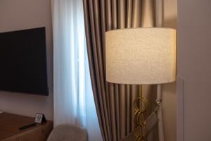 TV a/nebo společenská místnost v ubytování Hotel Vila 101-New Bazaar