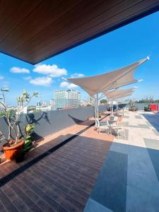 Balcone o terrazza di Oakwood Merdeka Bandung