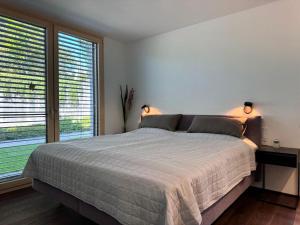 Katil atau katil-katil dalam bilik di Bodenseeblick Lindau