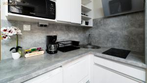 Kuchyňa alebo kuchynka v ubytovaní Wonder Home - Apartamenty w zielonej okolicy, blisko centrum Karpacza