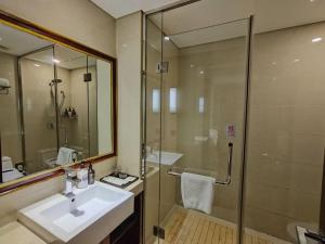 Vannituba majutusasutuses Bestway Hotel Xi'an