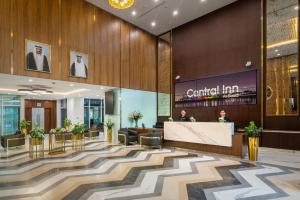 Vstupní hala nebo recepce v ubytování Central Inn Hotel & Suites - Al Sadd, Doha, Qatar