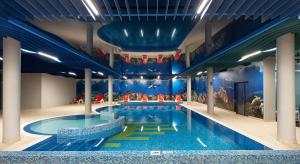 Bazén v ubytování SH Dolce Mare- All inclusive- Free Beach & Beach Bar nebo v jeho okolí