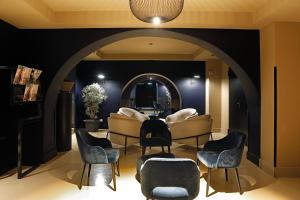 Posezení v ubytování Rome Life Hotel