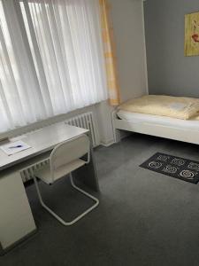 Postel nebo postele na pokoji v ubytování Hotel Wolbeck