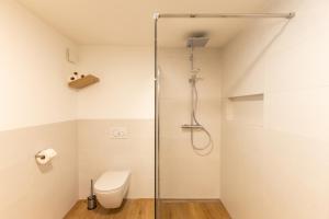 Koupelna v ubytování Apartmaji Klavdija