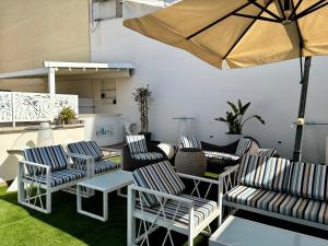 Posezení v ubytování Rome Life Hotel