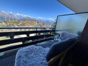 Nespecifikovaný výhled na hory nebo výhled na hory při pohledu z apartmánu