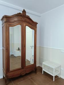 Koupelna v ubytování Casa Cicone