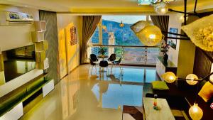 Χώρος καθιστικού στο SKY Villas - Oasky Tower Vũng Tàu, Pool and Gym, BeachFront