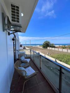 Μπαλκόνι ή βεράντα στο Seaside Solitude Villa in La Union