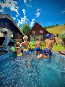 The swimming pool at or close to Zrub Liptovec