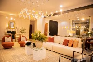 Area soggiorno di Vanity Villa Luxe Residence Ikoyi